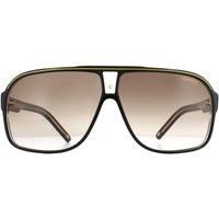 Carrera Men's Grand Prix 2 Sunglasses, Black, 64