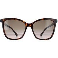 Jimmy Choo Women's Sunglasses Full Rim Havana Plastic Cat Eye Frame ALI/S 0086