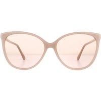 Jimmy Choo Sunglasses Lissa/S KON K1 Nude Glitter Gold Mirror
