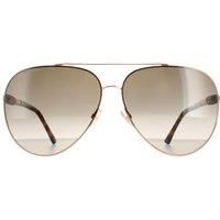 Brand New Jimmy Choo Sunglasses GRAY/S 06J HA Gold Havana/Brown Gradient Women
