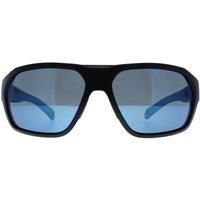 Wrap Matte Black Blue Blue Mirror Polarized Chromapop Deckboss