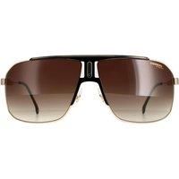 Carrera 1043/ 2M2 65HA(CAR2) Unisex Black Gold Sunglasses
