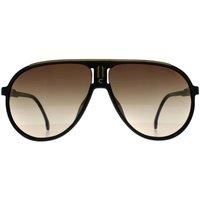 Carrera Men's Sunglasses Black Pilot Full Rim Plastic Frame CHAMPION/N 0807 HA
