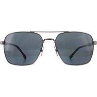 Aviator Dark Ruthenium Black Grey BOSS 1045/S