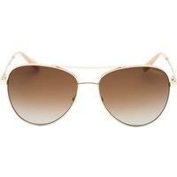 Brown SF PZ Lens Light Gold Sunglasses