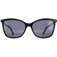 JIMMY CHOO BAGS 0807 IR Sunglasses Black Frame Grey Lenses 56mm