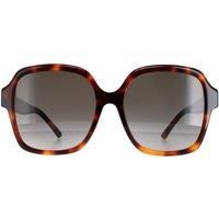 Jimmy Choo Sunglasses Rella/G/S 086/HA Dark Havana Brown Gradient