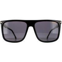 Carrera Men's Sunglasses Grey Lens Black Gold Square Frame CARRERA 278/S 02M2 IR