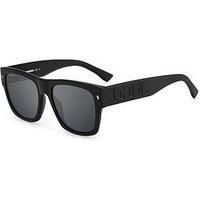DSQUARED2 ICON Icon 0004/s Sunglasses, 003/T4 MATT Black, 55
