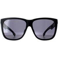 Square Matte Black Grey Dark Grey BOSS 1453/F/S