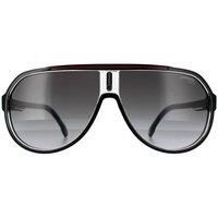 Aviator Black Red Dark Grey Gradient 1057/S