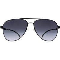 Aviator Matte Black Dark Grey Gradient BOSS 1641/S