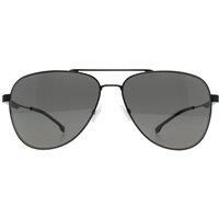 Hugo Boss Men's Aviator Black Ruthenium Grey Polarized BOSS 1641/S