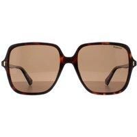 POLAROID Women/'s PLD 6219/S Sunglasses, Havana, UK 28