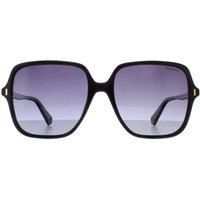 Polaroid Women/'s PLD 6219/S Sunglasses, Black, UK 28
