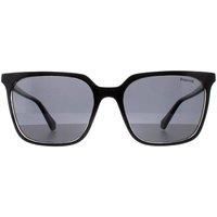 POLAROID Women/'s PLD 4163/S Sunglasses, Black Crystal, UK 44