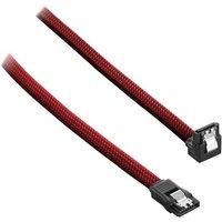 CableMod CM-CAB-RSAT-N60KBR-R ModMesh Right Angle SATA 3 Cable - Black