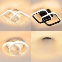 LED Aisle Ceiling Lights Modern Chandelier Three Colors Lamp Minimalist Lamps For Bedroom Light