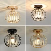 Nordic Modern K9 Crystal Ceiling Lights Indoor Ceiling Lamp Hallway Stairs Bedroom Lustre Dining
