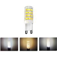 10pcs/lotG9 Base LED Lamp Bulbs 220V 5W Pendant Ceramic Light 3000K 4000K 6000K On/Off Control