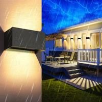 24 W LED Wall Light Indoor/Outdoor Up and Down Adjustable Light Beam Wall Lights Cold Wall Lamp