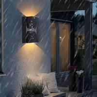 IP65 Waterproof Outdoor Lamp Wall LED Spotlight Outdoor Light Black Outdoor Lamp Wall Lamp Aluminium