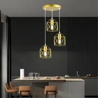 Vintage Chandelier Led Ceiling Lighting Nordic Style Hanging Lamp Dining Living Room Home Christmas