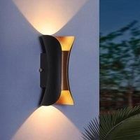 LED Wall Light Outdoor 10W Waterproof ABS IP54 Porch Garden Wall Lamp Indoor Bedroom Bedside