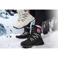 Unisex Canada Goose-Inspired Snow Boots - Black Or White