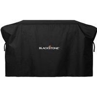Blackstone 5482 Griddle Cover Fits 36 inches Cooking Station with Hood Water Resistant, Weather Resistant, Heavy Duty 600D Polyester Flat Top Gas Grill Cover with Cinch Straps, Black 36"