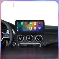 Android Auto Wireless CarPlay Linux Multimedia Touch Screen for Mercedes Benz A B Class CLA GLA W176