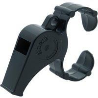 Acme 660F Thunderer Plastic Whistle With Finger Grip Regular, Black