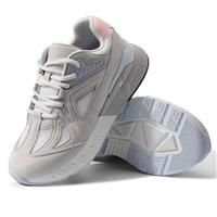 FitVille Womens Wide Fit Trainers Extra Walking Pink, 8.5 X-Wide