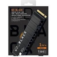 WD_BLACK SN850X 1TB M.2 2280 PCIe Gen4 NVMe Gaming SSD with Heatsink up to 7300 MB/s read speed