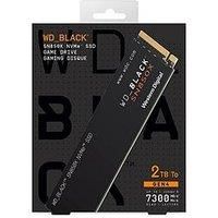 WD_BLACK SN850X 2TB M.2 2280 PCIe Gen4 NVMe Gaming SSD up to 7300 MB/s read speed