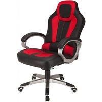 Deluxe Gaming And Office Chair In Black Or Red