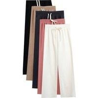 Women'S Oversized Wide Leg Sweatpants - 3 Sizes, 5 Colours - Grey