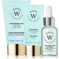 Skin Hydration Boost Hyaluronic Acid Moisturiser + Eye Serum + Gel Serum