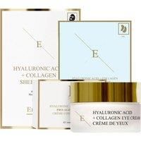 Hydra Collagen Glow Set: Sheet Mask, Eye Cream & Hydrogel Pads
