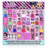 Townley Girl L.O.L Surprise 15 Pcs Nail Polish with a Nail File and Two Toe Spacers