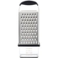 OXO 1057961 Good Grips Box Grater, Silver/Black, Small