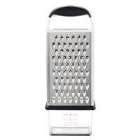 OXO 1057961 Good Grips Box Grater, Silver/Black, Small