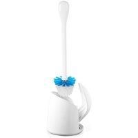 OXO Good Grips Compact Toilet Brush & Canister - White