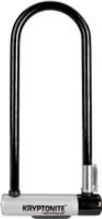 Kryptonite KryptoLok Long Shackle U-lock - Black/Silver