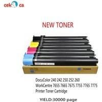 New Compatible For Xerox DC250 DC240 DC 240 242 250 252 260 WC 7655 7665 7675 7755 7765 7775 Printer Toner Cartridge Ink
