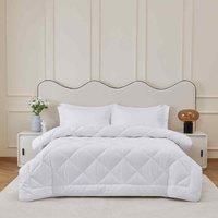 Wool Blended Luxury Duvet - 300Gsm Medium Weight - Double 200 x 200 cms (Superking)