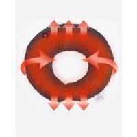 Ezysleep Teddy Fleece Heated Neck Pillow in Grey