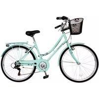 Aurai Trekker Ladies 26" Dutch Style Heritage City Bike 6 Speed Low Step Bicycle