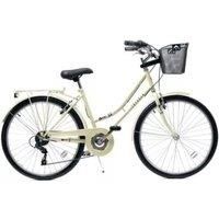 Aurai Trekker Ladies Heritage Bike Bicycle 26" Wheel 6 Speed Cream AUR-TREK-L-1