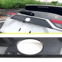 For Toyota RAV4 2019-2024 Carbon Fiber Trunk Molding Rear Tailgate Trims Stylish
